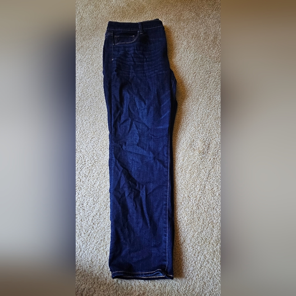 American Eagle Outfitters Deep Blue Jeans